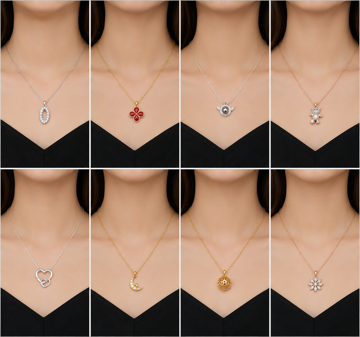 IMPORTED NECKLACE BOX
8 Mixed Random Premium Necklace Designs